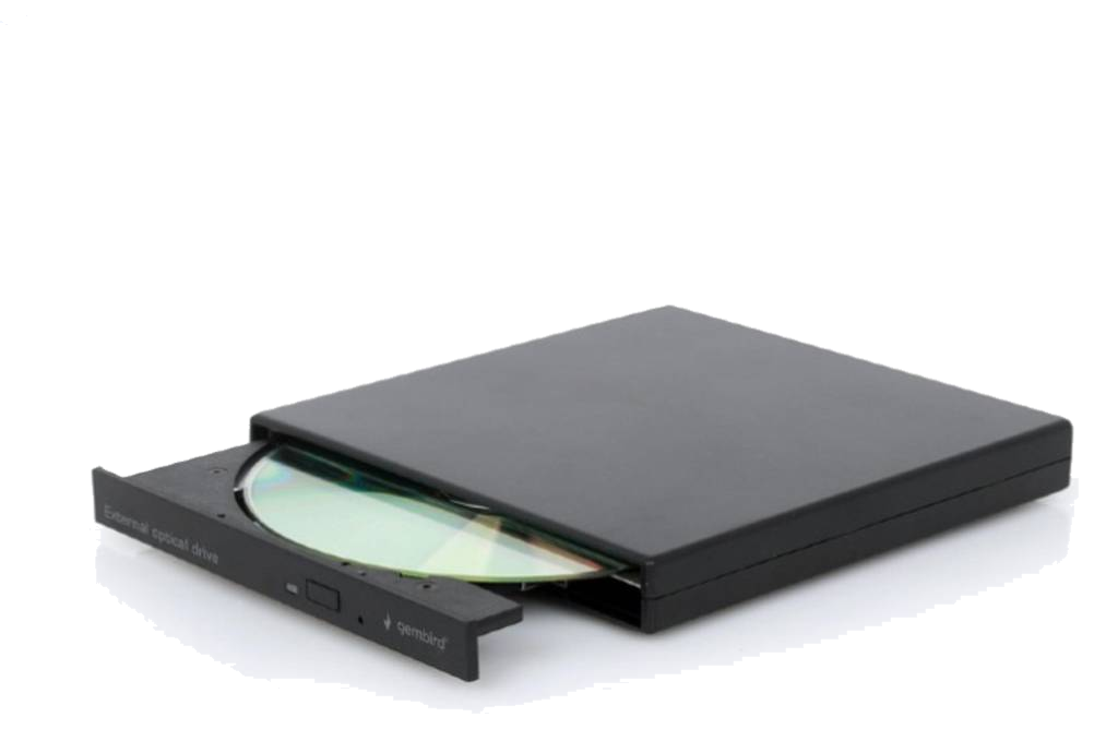 GEMBIRD externí  DVD-ROM  vypalovačka Black