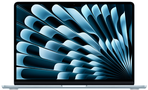 MacBook Air 13″ M4 (2025) 10 CPU 8 GPU, 16 GB/256 GB SSD Sky Blue